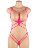 Open Cup Sexy Egyp String Teddy Lingerie