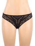 Sexy Exquisite Lace Plus Size Garter Panty