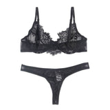 High Quality Beautiful Lingerie Egypt Lace Bra Set With Underwire