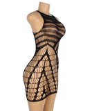 Sexy Hollow Out Short Sleeveless Bodystocking Egypt