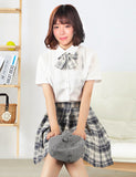 Sweet JK uniform high-quality student pleated skirt college Egypt style