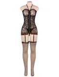 Uniform Temptation Sexy Leopard Print Lingerie Suit Egypt