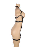 Leather Egypt Chest Harness Straps Waist Adjustable Gothic Straps Cage Bras Body Chain