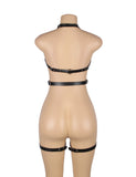 Leather Egypt Chest Harness Straps Waist Adjustable Gothic Straps Cage Bras Body Chain