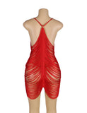 Tassel Hollow Sexy Beach Babydoll Egypt