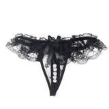 Sexy Open Crotch Lace Black Panty Egypt