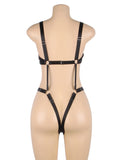 Black Sexy Adjustable Bondage Bodysuit