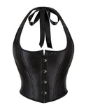 Black 12 Pieces Plastic Bones sexy corset