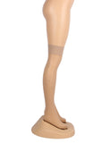 Nude & Black & White wide Brimmed Ribbed Stockings Egypt