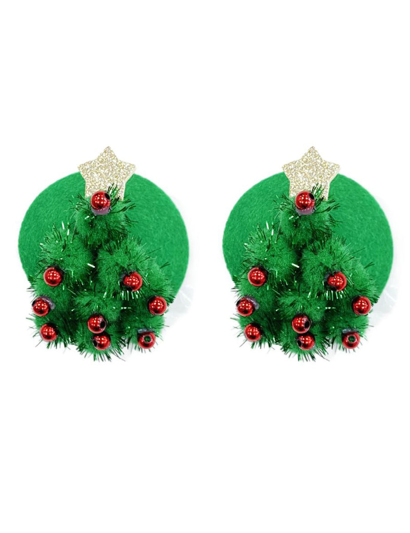 Christmas Tree Nipple Covers For Women