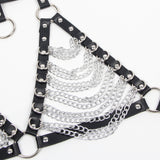 Punk All-match Trend Collar Belt Performance Jewelry Necklace