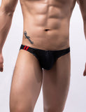 Black & White& Pink Breathable Mesh Sexy Men's Brief
