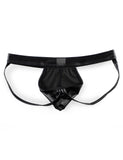 Gold & Black Sexy Leather Underwear for Man
