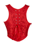 Red 23 Pieces Plastic Bones sexy corset