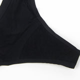 Copy of Black Seamless Ice Silk Four Layers Leak-Proof Period Egypt Thong