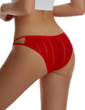 Red Lace Straps Sexy Women Panties