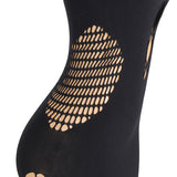 Sexy Egypt Sleeveless Hollow Cut Long Bodystocking