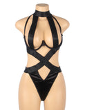 Sexy Harness Halter Bodysuit Lingerie Egypt