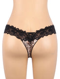 High Quality Leopard Sexy Floral Lace Panty Egypt