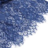 White Eyelash Lace Sexy Push Up Suspenders Nightdress