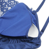 White Eyelash Lace Sexy Push Up Suspenders Nightdress