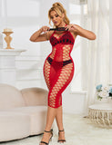 Sexy Fishnet Hollow Out Long Lingerie Egypt Bodystocking