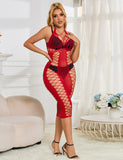 Sexy Fishnet Hollow Out Long Lingerie Bodystocking Egypt