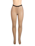 Black Sexy Medium Large Mesh Fishnet Pantyhose