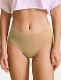 Sexy Ice Silk High Waist Seamless Panty