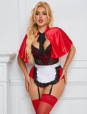 Halloween Egypt Christmas  Adult Little Red Riding Hood Cosplay Costumes