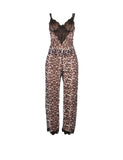 Leopard Egypt Lace Sleepwear Two-piece Set