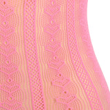 Sexy Long Sleeves Hollow Out Bow Egypt Bodystocking