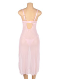 Sexy See Through Mesh Butterfly Backless Long Lingerie Egypt Dress