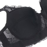 Black & White Sexy Lace Underwire Thin Padded Cup Bras For Women Egypt