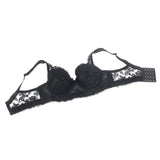 Black & White Sexy Lace Underwire Thin Padded Cup Bras For Women Egypt