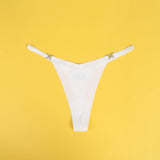 Black & White & Nude  Sexy Swimsuit Cloth Rhinestone Seamless Panty Egypt