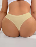 Sexy High Elastic Low Waist Seamless Panty Egypt