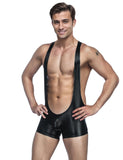 On Sale Black Sexy Leather Panty for Man