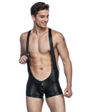 On Sale Black Sexy Leather Panty for Man