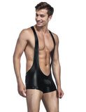 On Sale Black Sexy Leather Panty for Man