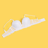 Wine High Quality Lace Comfortable T-shirt Bra