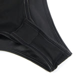 Sexy PU Leather Sleeveless Open Bust bodysuit Egypt