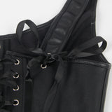 12 Pieces Plastic Bones Sexy Leather Corset