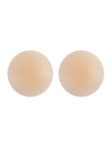 Skin Color Round No Glue Self Adhesive Silicone Nipple Pasties