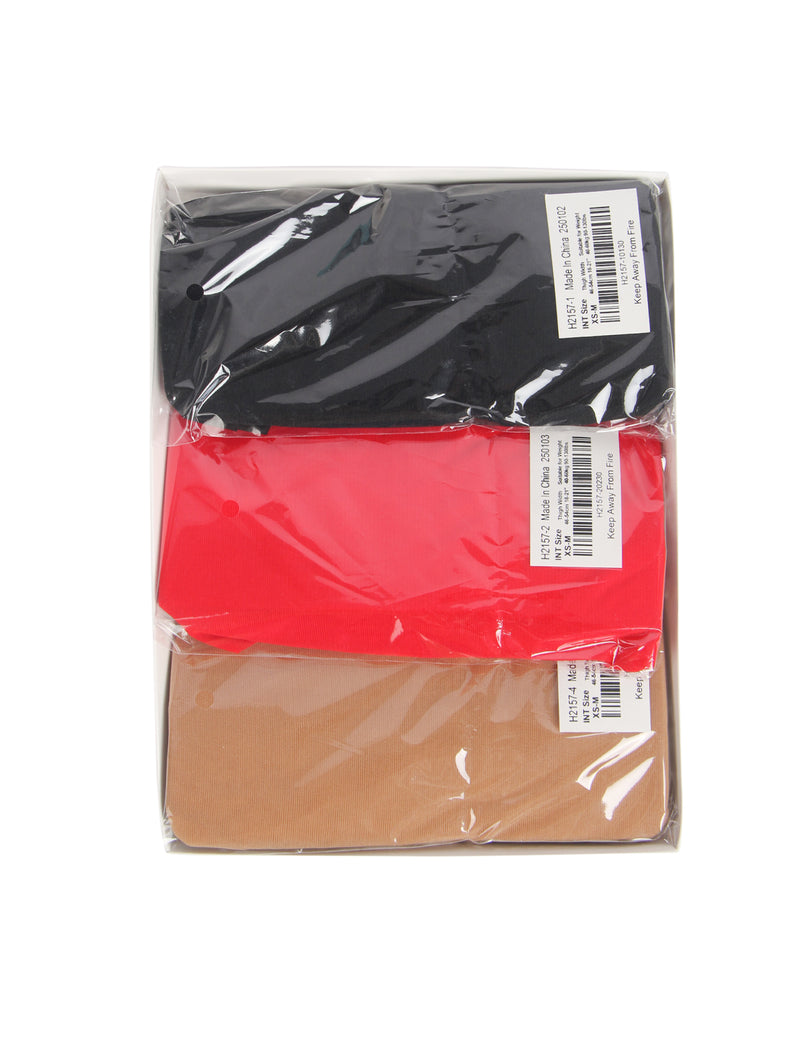 3 Pairs Set Sexy Lace Silicone Stockings With Lid And Base Gift Box