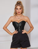 14 Pieces Plastic Bones Sexy Satin Tube Top Palace Style Corset