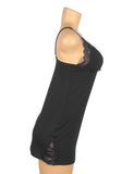 Sexy Egypt Modal Lace Bow Suspender Nightdress Lingerie