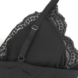 Sexy Egypt Modal Lace Bow Suspender Nightdress Lingerie