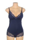Sexy Modal Lace Crotchless Bodysuit Lingerie Egypt