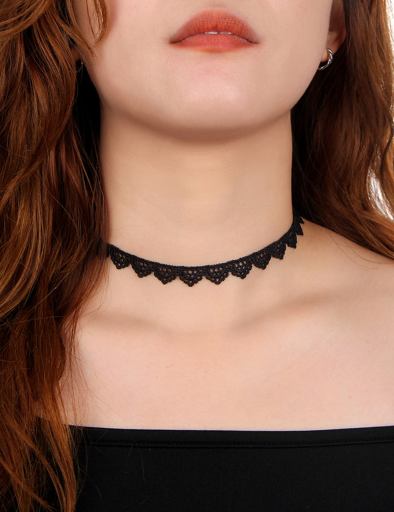 Black Sexy Lace Necklace